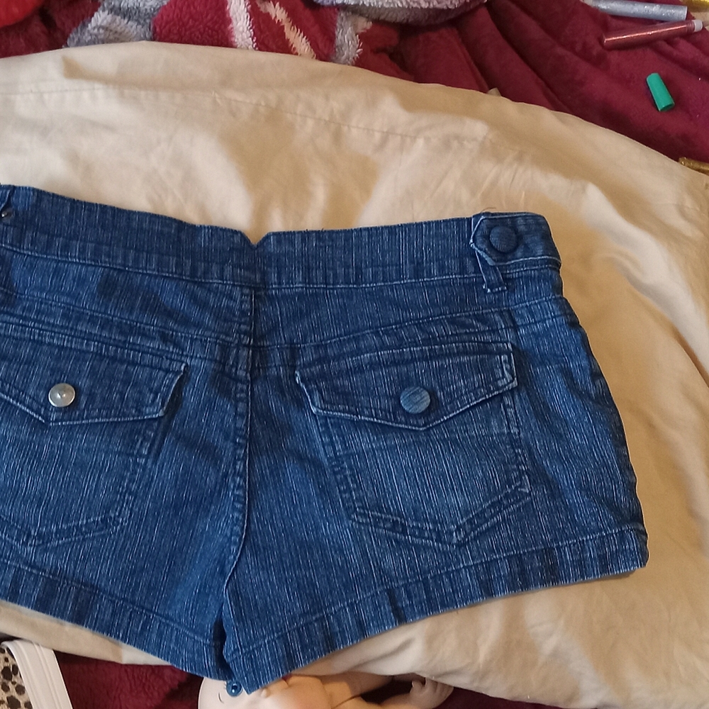 1955 Vintage Dark Blue Jean Shorts